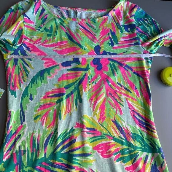 Lilly Pulitzer Marlowe Island Time Multi Dress Size XXS Pima cotton tropical - Picture 6 of 12